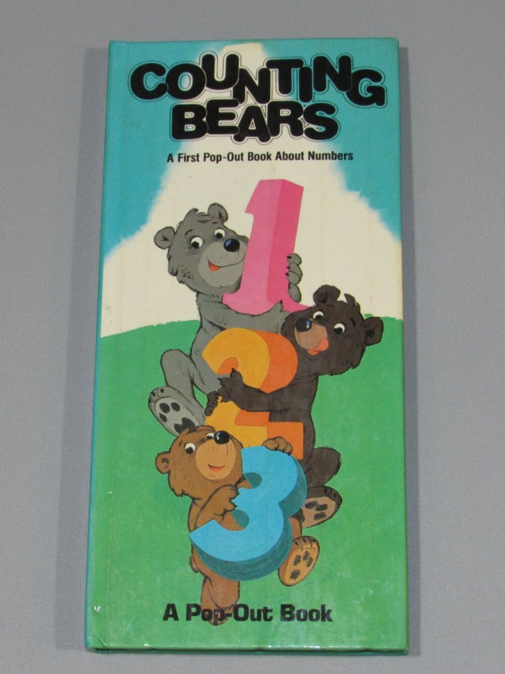 Counting Bears numbers pop-out book by Peter Seymour 1985 vintage pop-up